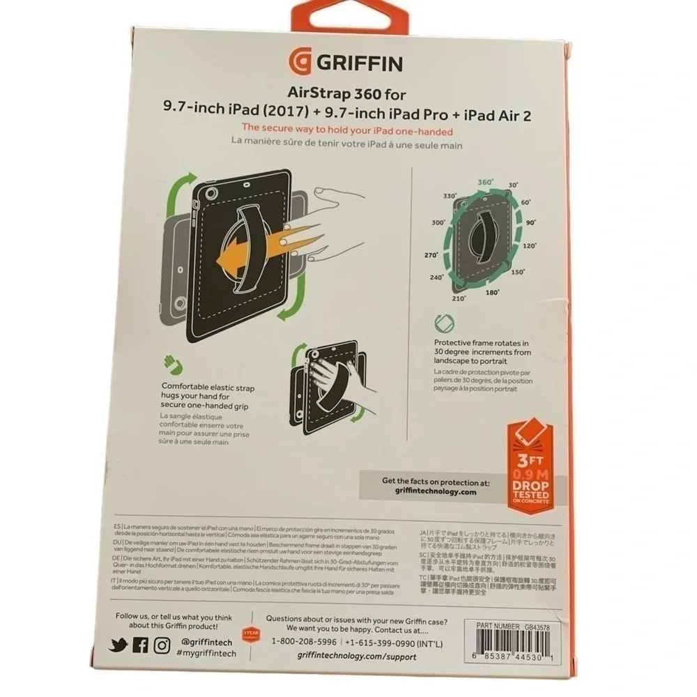 Griffin AirStrap 360 for iPad